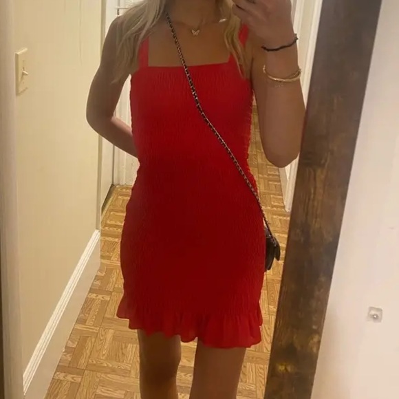 REVOLVE krisa Smocked Tank Mini Dress - Picture 5 of 5